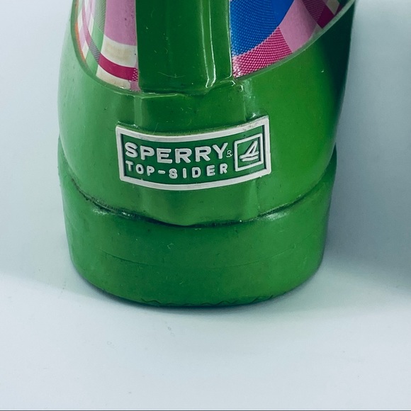 SPERRY Top-Sider Fleece-Lined RAIN BOOTS Pelican - Picture 9 of 15
